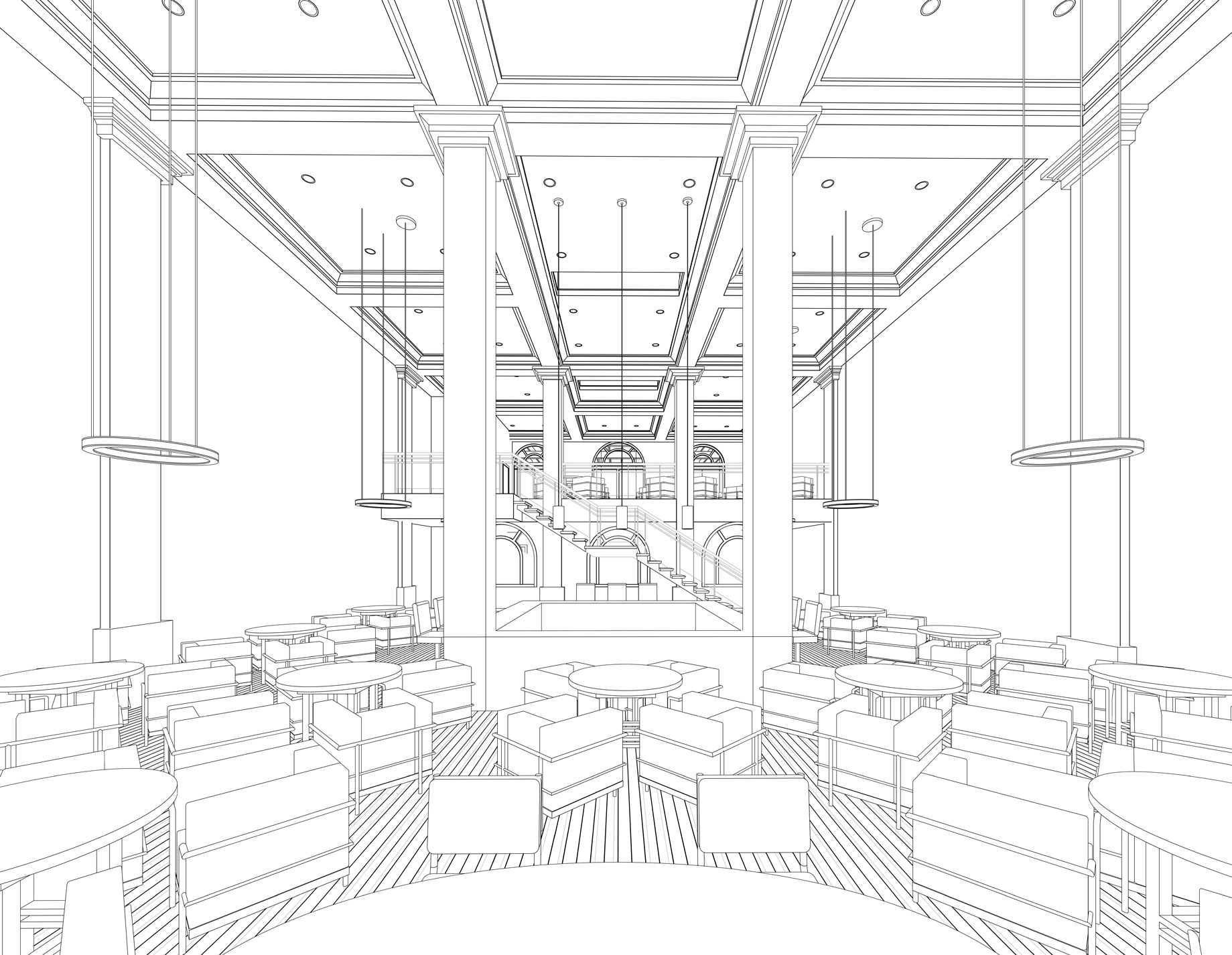 Steakhouse Rendering